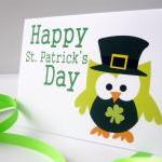 Patrick's day card, Lucky y..